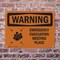 Signmission Emergency Evacuation Meeting Place With Symbol, 10 in W x Rectangle, Plastic OS-2PACK-WS-P-710-L-12109 - alternate 6
